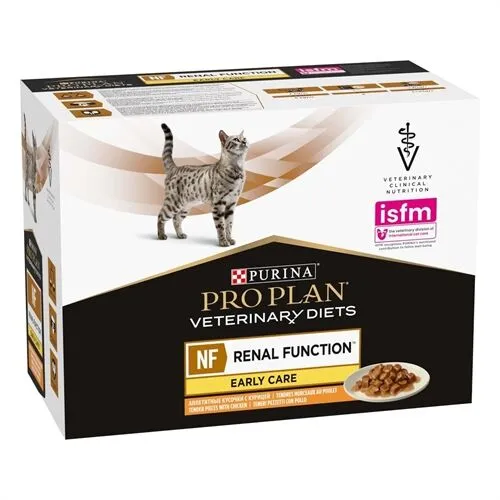 Purina Proplan Veterinary Diets NF Renal Early Care Pollo - 10x85g