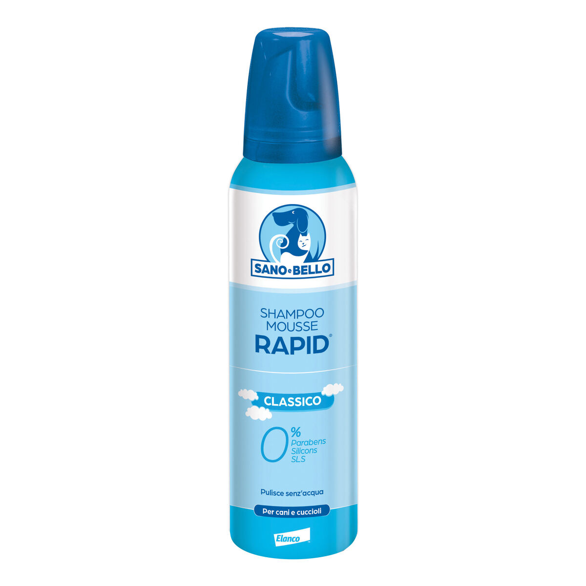 Sano E Bello Shampoo Mousse Classico 300ml