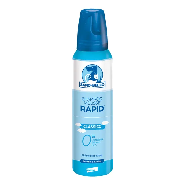 Sano E Bello Shampoo Mousse Classico 300ml