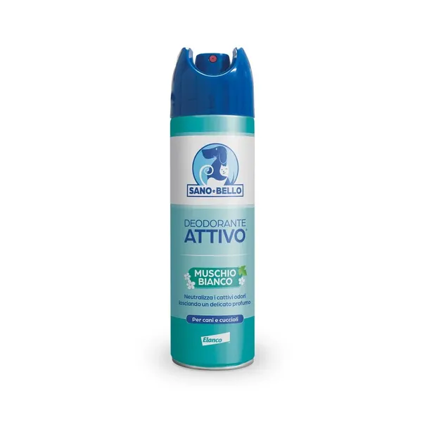 Sano E Bello Deodorante Attivo Muschio Bianco 250ml