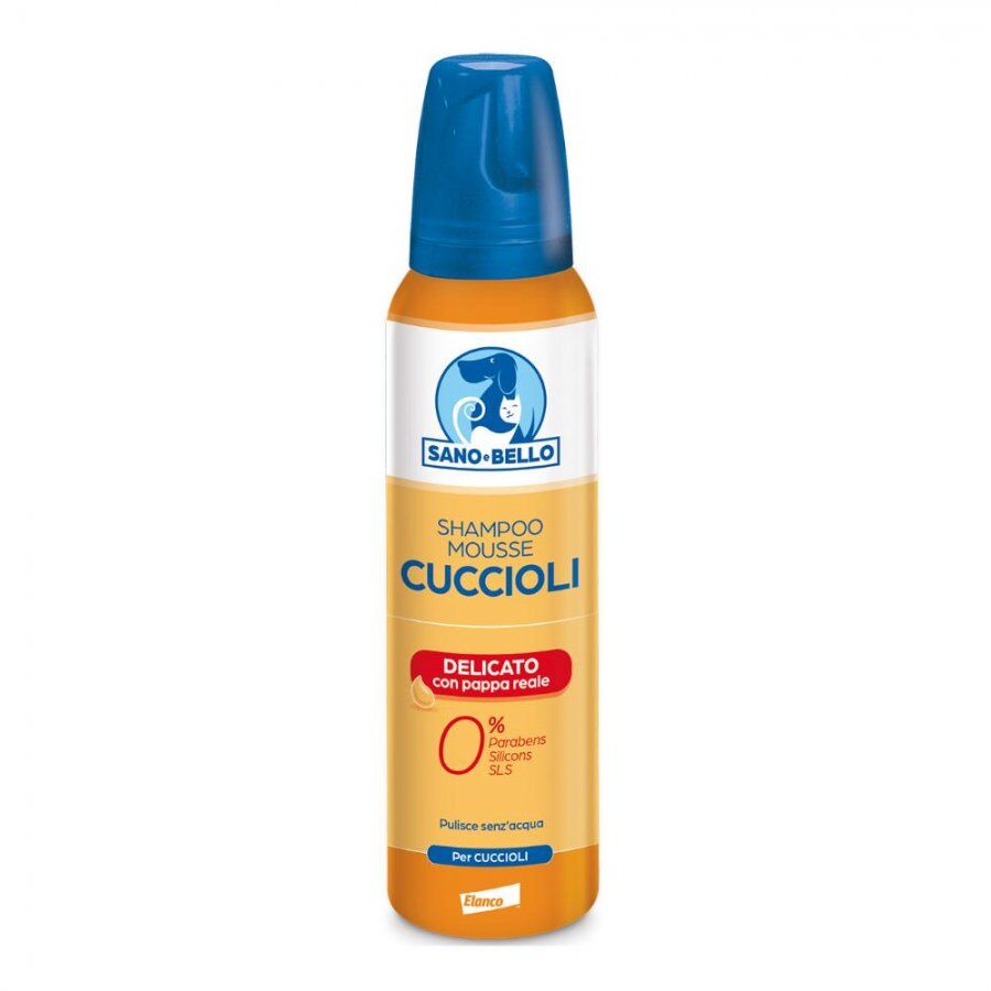 Sano E Bello Shampoo Mousse Cuccioli Pappa Reale 300ml