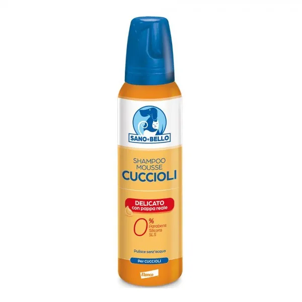 Sano E Bello Shampoo Mousse Cuccioli Pappa Reale 300ml
