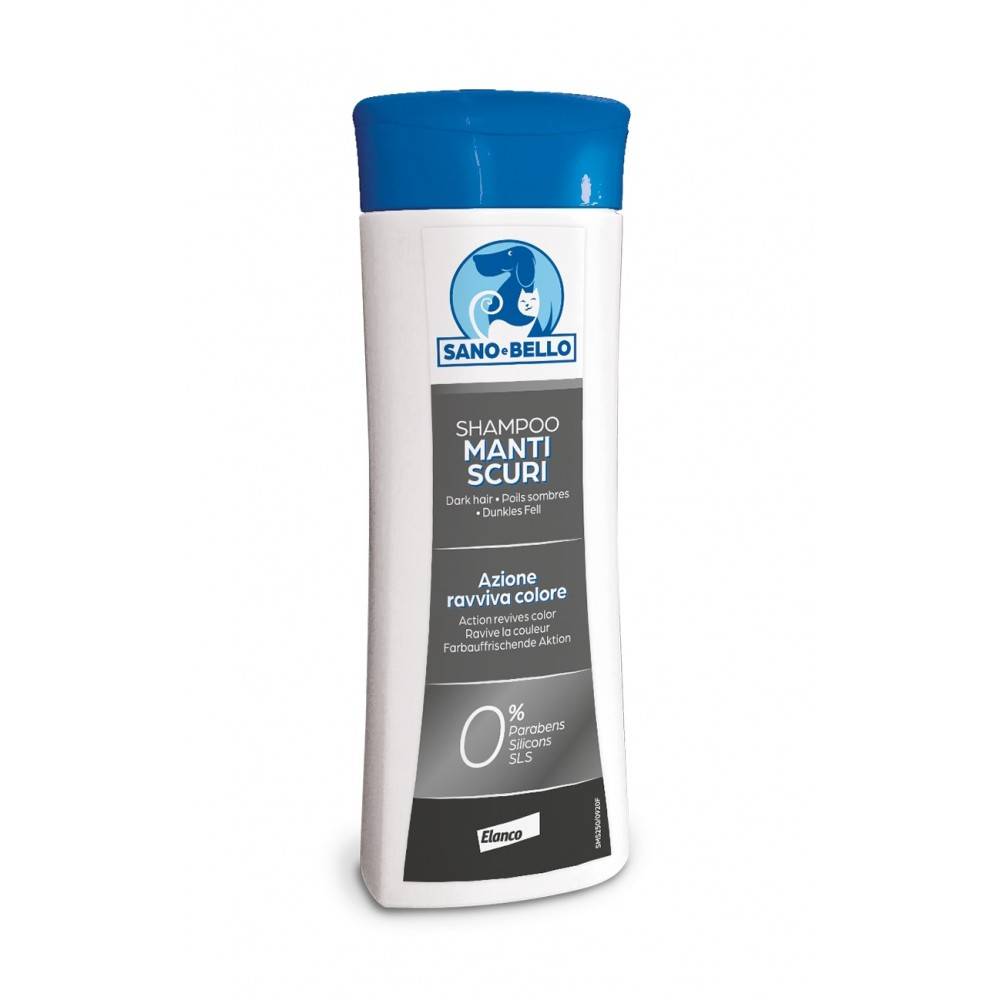 Sano E Bello Shampoo Manti Scuri 250ml