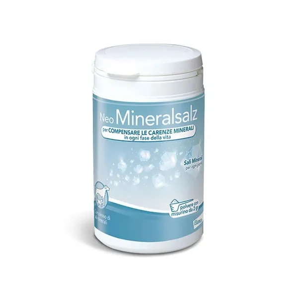 Neo Mineralsalz Reintegrante Integratore Minerale per Cani 220 g – Supporto all'Equilibrio Elettrolitico e Reidratazione
