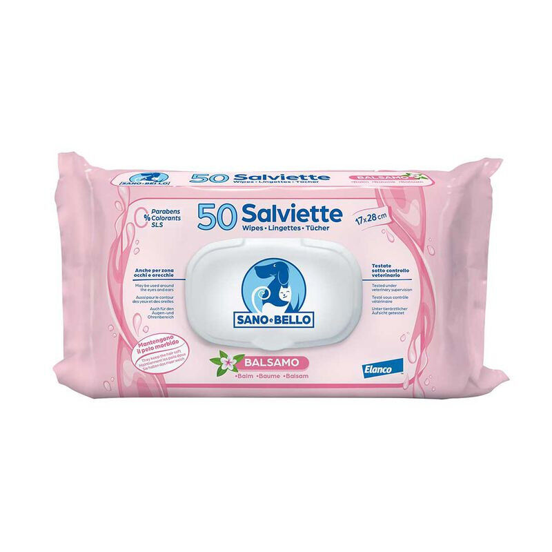 Sano e Bello Salviette Detergenti 50pcs Balsamo
