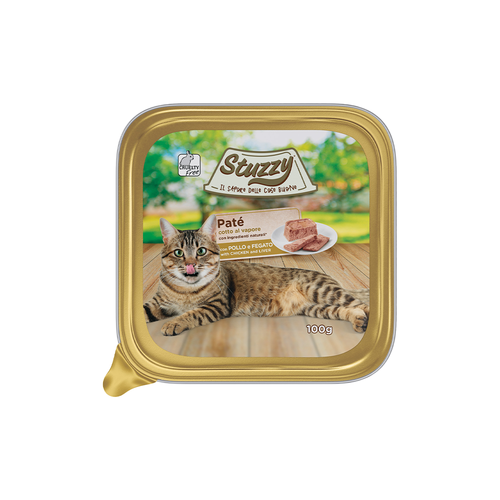 Stuzzy Cat Patè 100g Pollo e fegato