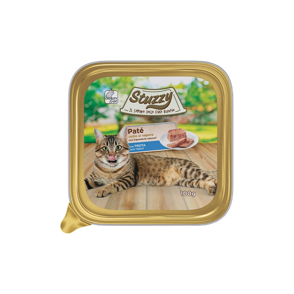 Stuzzy Cat Patè 100g Trota