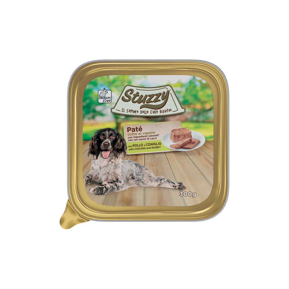 Stuzzy Dog Patè 300g Pollo e coniglio