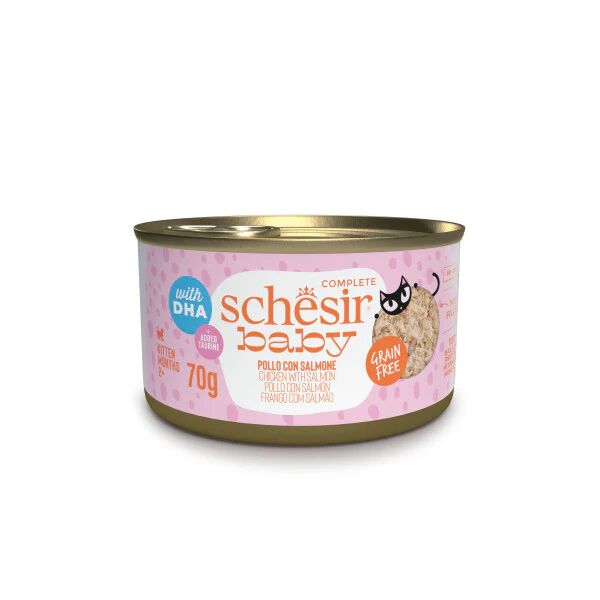 Schesir Baby Filettini in Brodo 70g Pollo con Salmone
