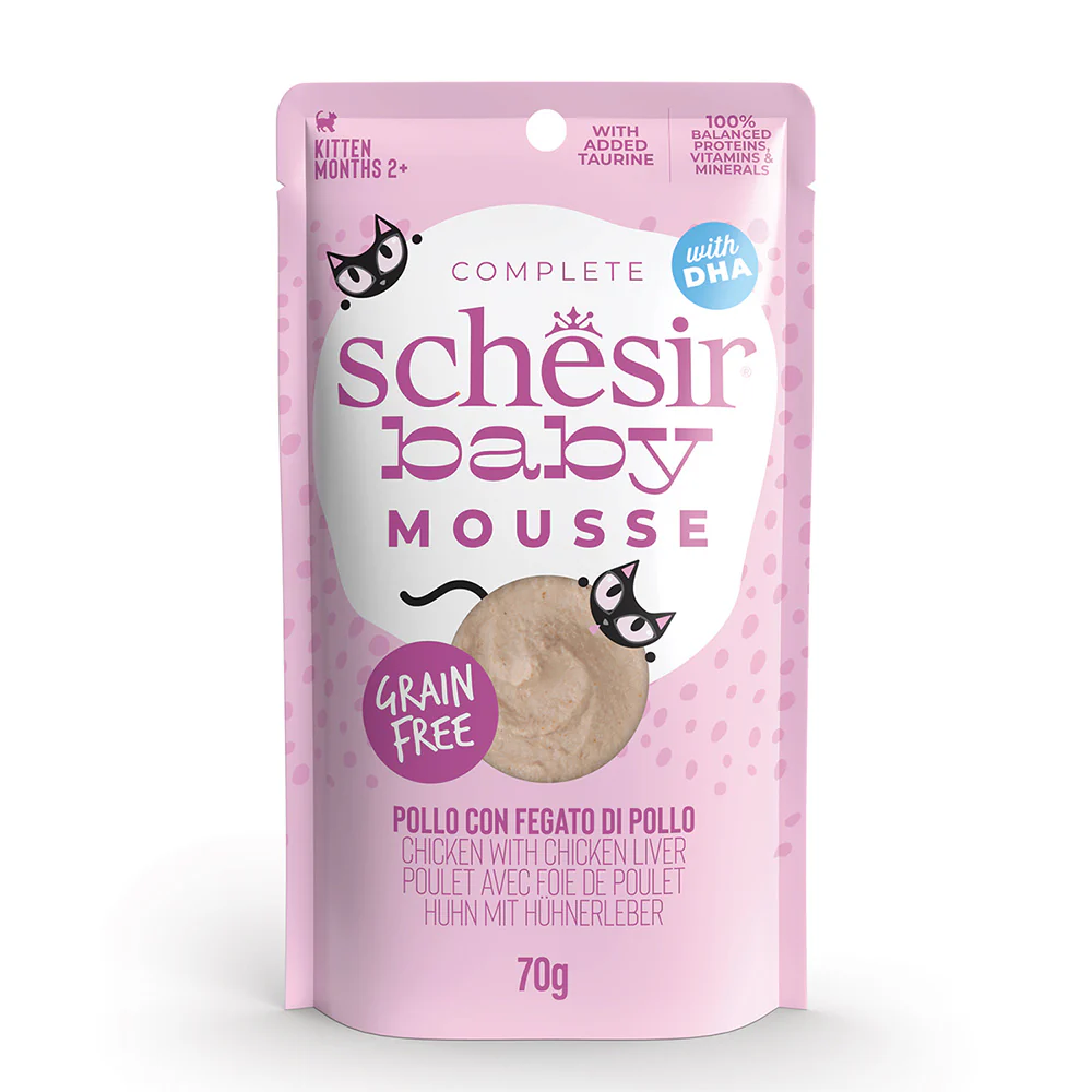 Schesir Baby in Mousse 70g Pollo con Fegato