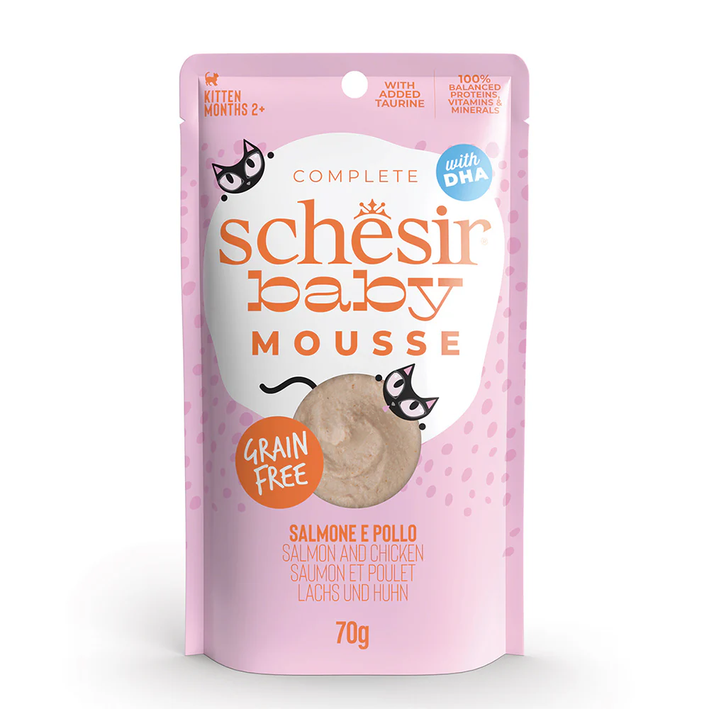 Schesir Baby in Mousse 70g Salmone e Pollo