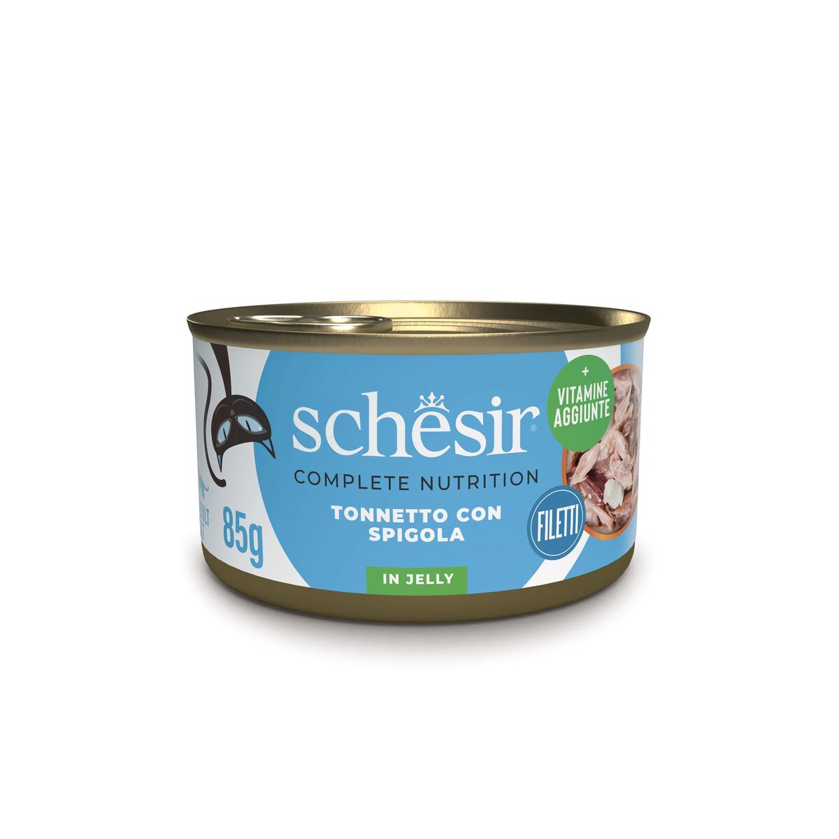 Schesir Complete Nutrition 85g Tonnetto con spigola in gelatina