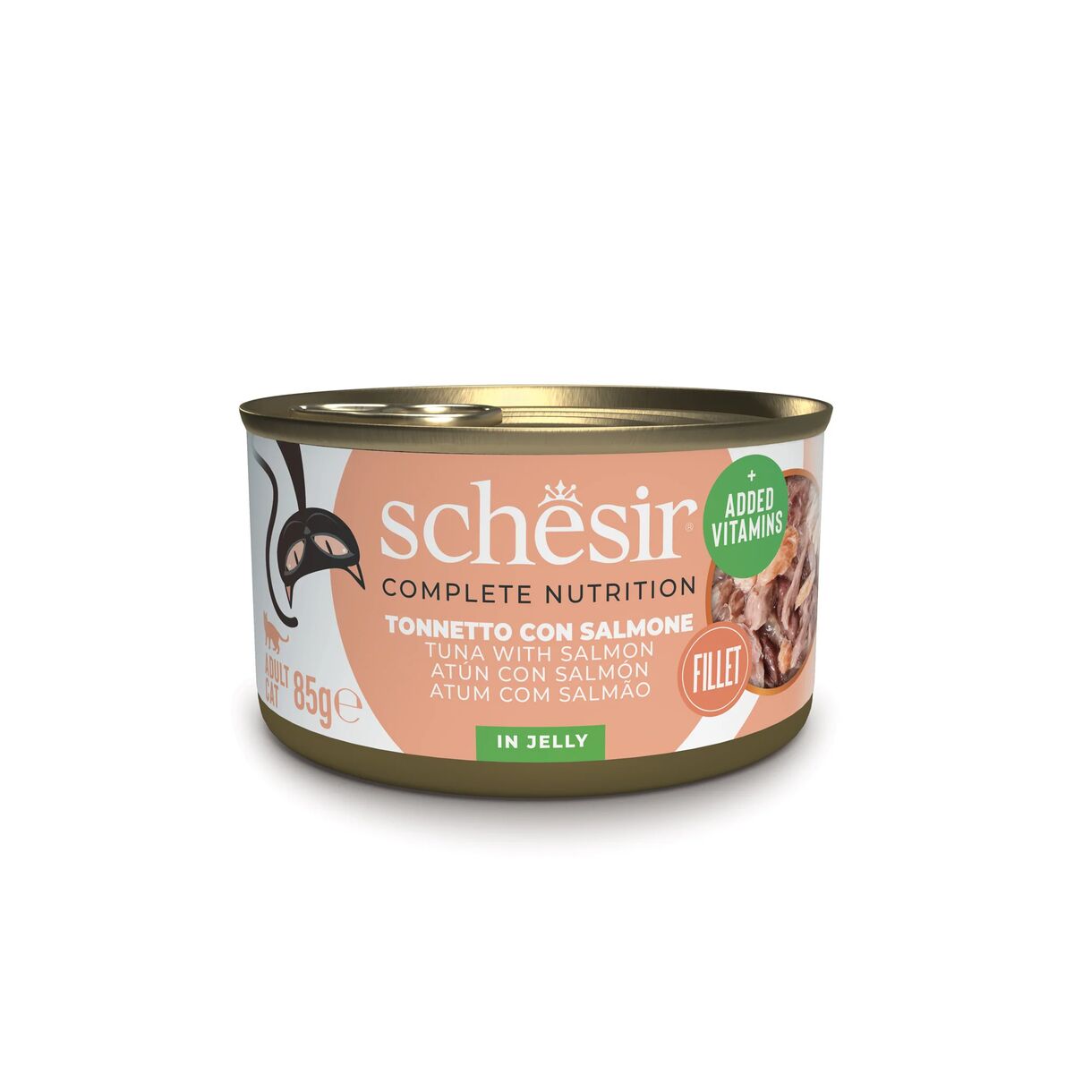 Schesir Complete Nutrition 85g Tonnetto con salmone in gelatina