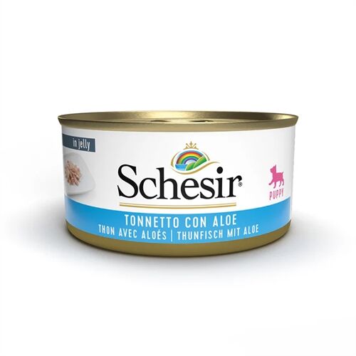 Schesir Complements Nutrition in Gelatina 150g Tonnetto con aloe - Puppy