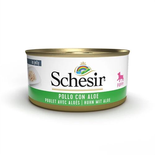 Schesir Complements Nutrition in Gelatina 150g Pollo con aloe - Puppy