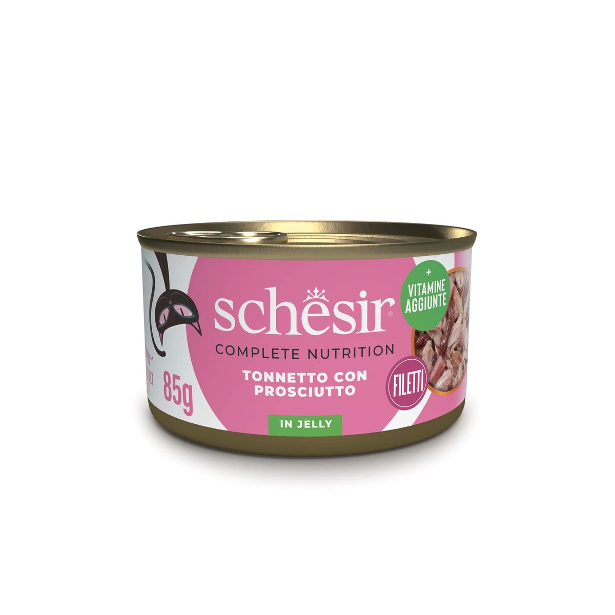 Schesir Complete Nutrition 85g Tonnetto con prosciutto in gelatina