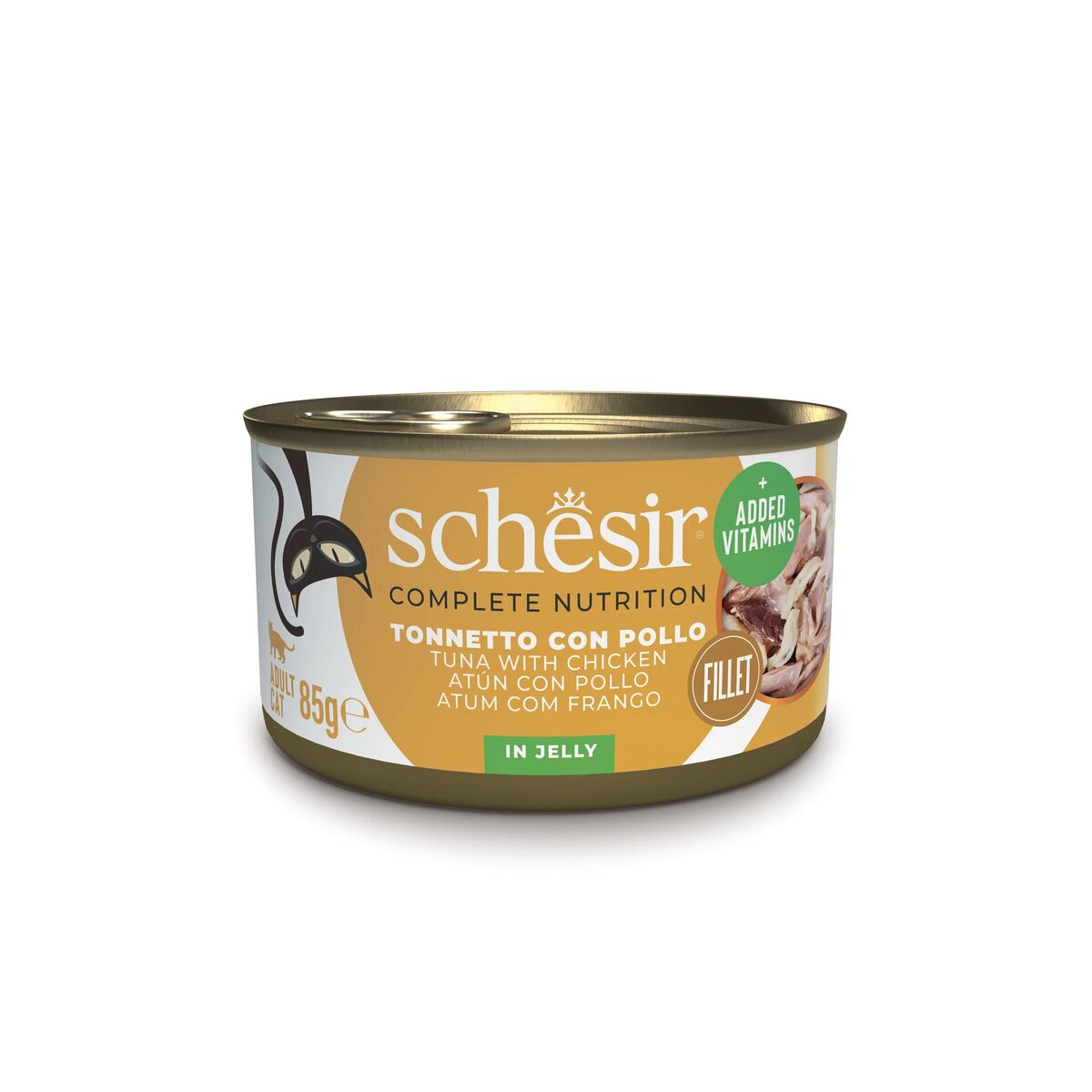 Schesir Complete Nutrition 85g Tonnetto con pollo in gelatina
