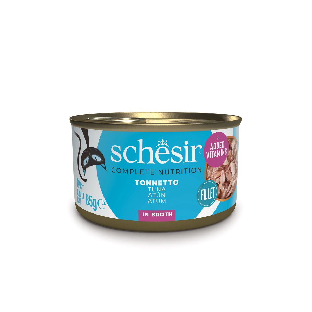 Schesir Complete Nutrition 85g Tonnetto in brodo
