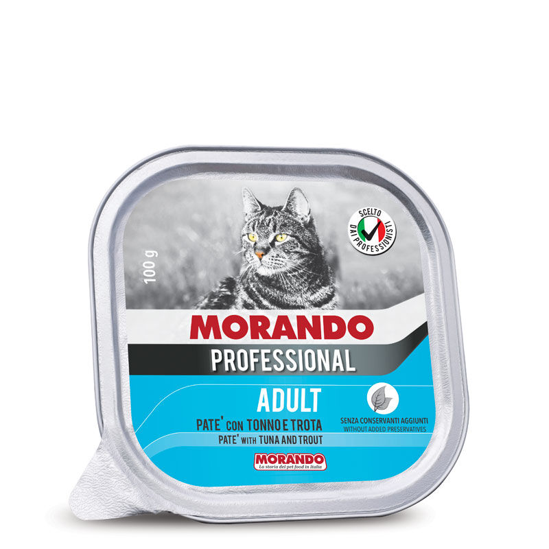 Morando Professional Patè Vaschetta 100g Tonno e Trota