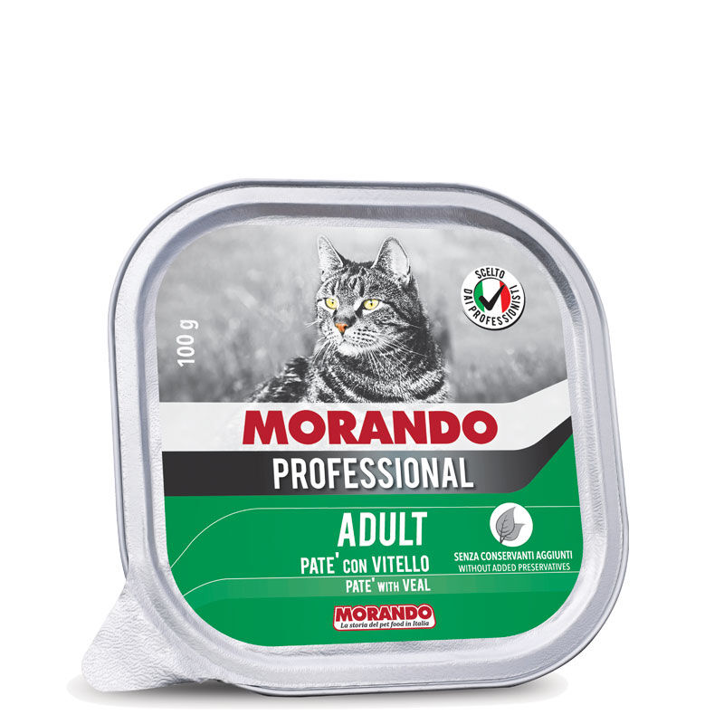 Morando Professional Patè Vaschetta 100g Vitello