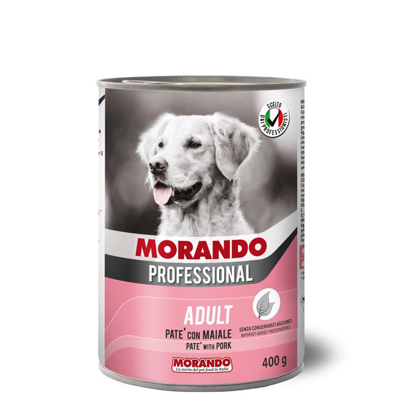 Morando Professional Adult Patè con Maiale 400g