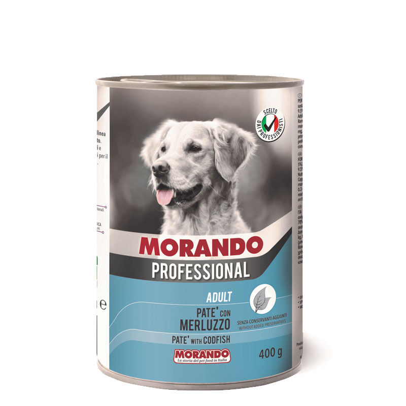 Morando Professional Adult Patè con Merluzzo 400g