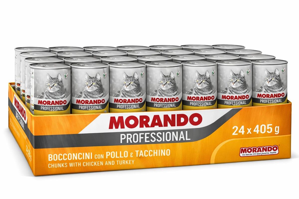 Morando Professional Bocconcini con Pollo e Tacchino 405g