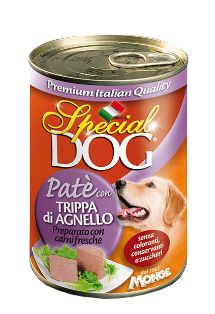 Special Dog All Breeds Patè 400g Trippa di Agnello