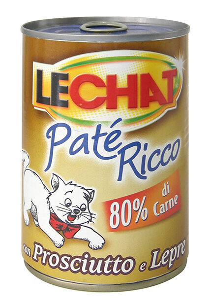 LeChat Patè 400g Prosciutto e Lepre