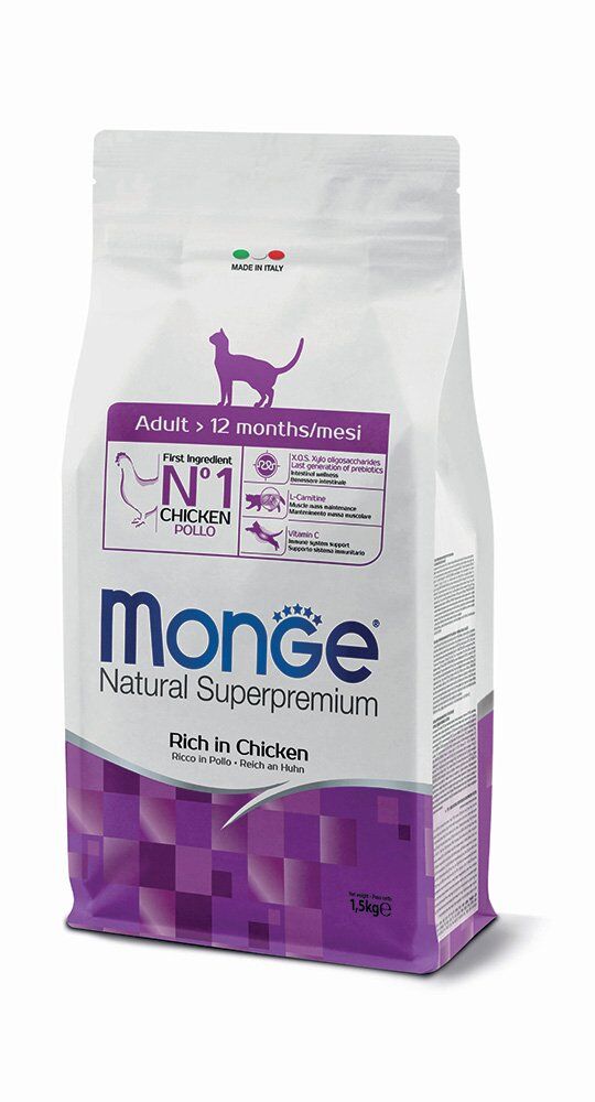Monge Natural Superpremium Adult Ricco in Pollo 400g