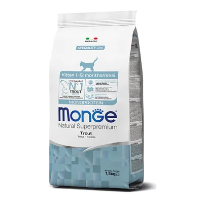 Monge Natural Superpremium Kitten Trota 400g