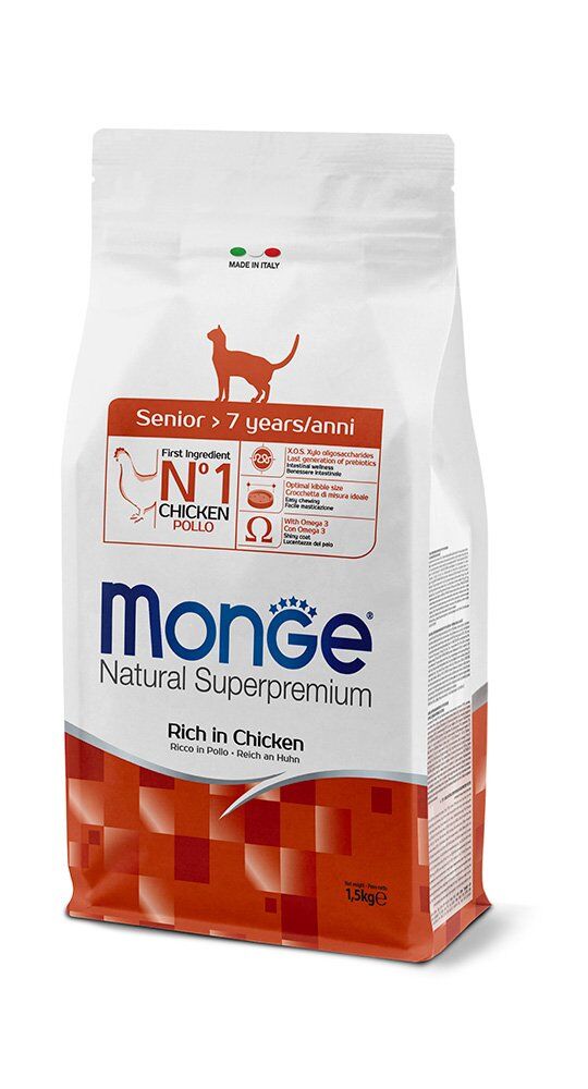 Monge Natural Superpremium Senior Ricco in Pollo 400g