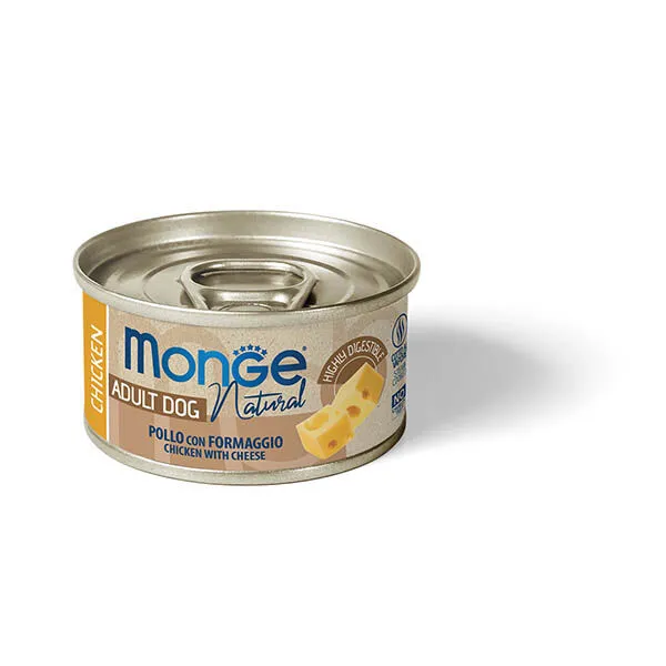 Monge Natural Pollo con Formaggio 95gr