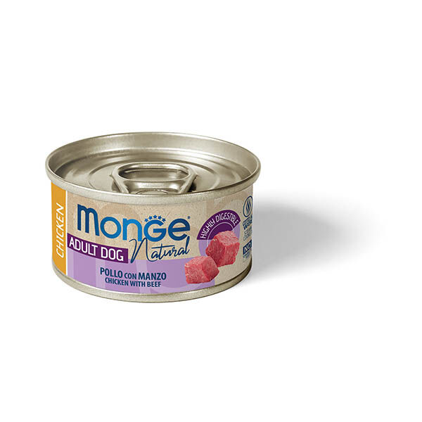 Monge Natural Pollo con Manzo 95g