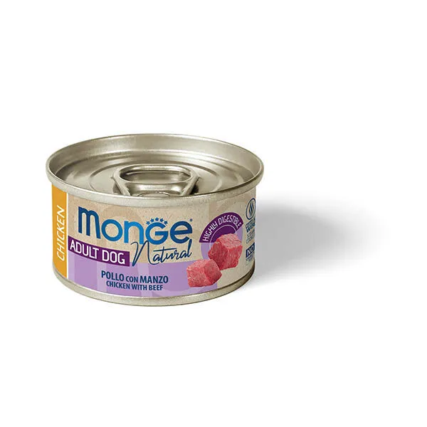 Monge Natural Pollo con Manzo 95g