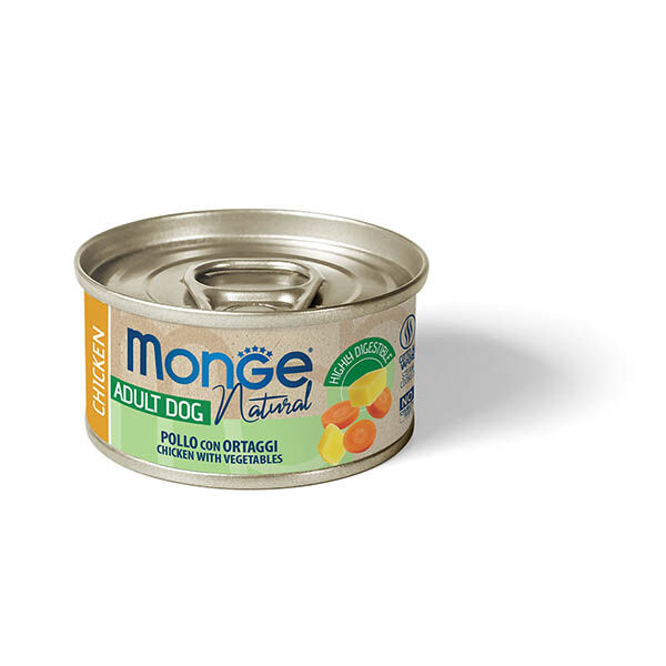 Monge Natural Pollo con Ortaggi 95g