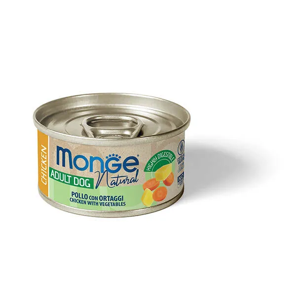 Monge Natural Pollo con Ortaggi 95g