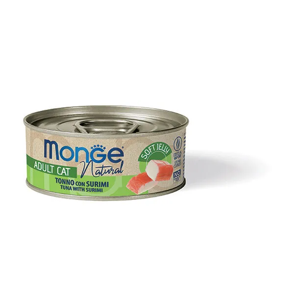 Monge Natural Tonno con Surimi Jelly 80g