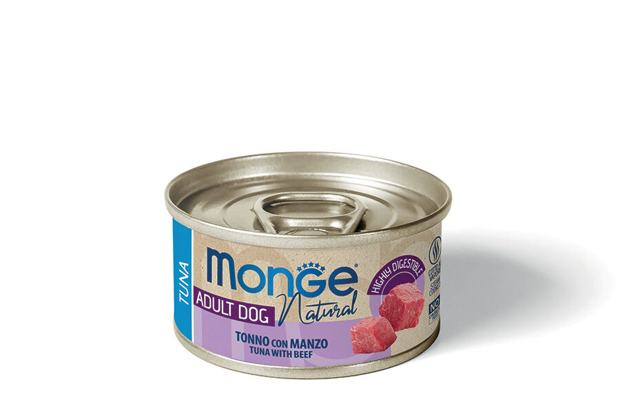 Monge Natural Tonnetto con Manzo 95g