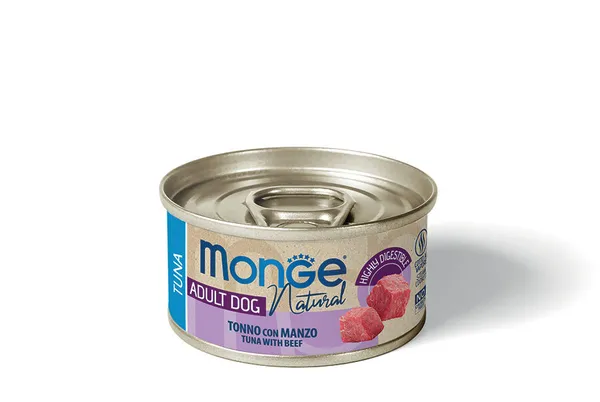 Monge Natural Tonnetto con Manzo 95g
