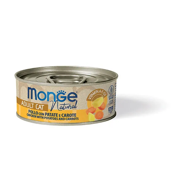 Monge Natural Pollo con Patate e Carote 80g