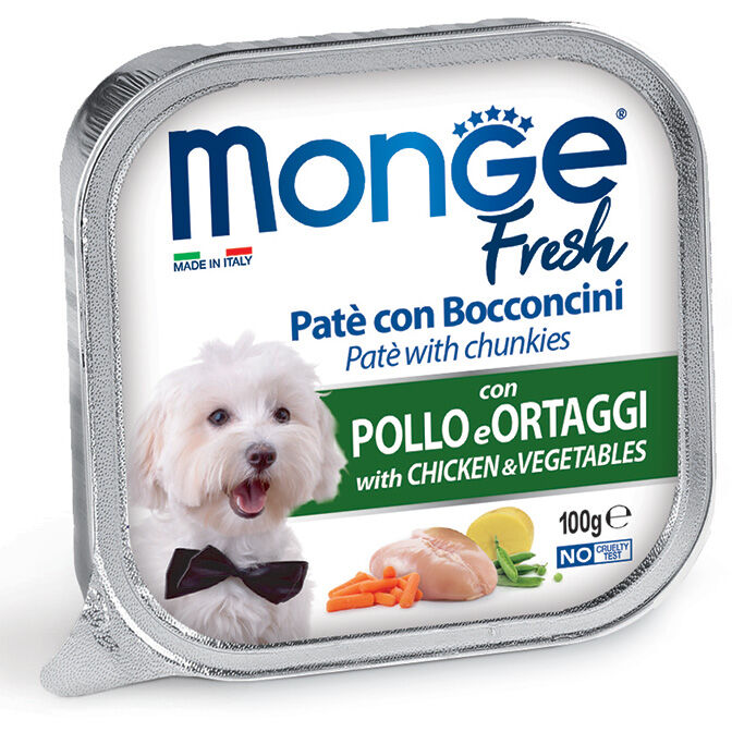 Monge Fresh Adult Pollo e Verdure 100g