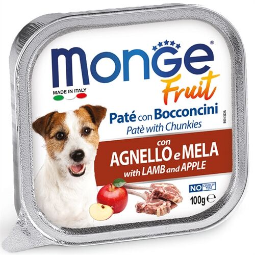 Monge Fruit Paté e Bocconcini 100g Agnello e Mela