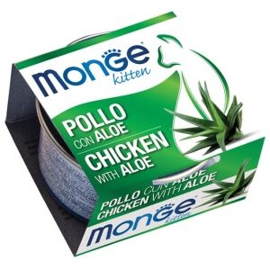 Monge Fruits Pezzetti Lattina 80g Kitten Pollo con Aloe
