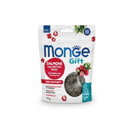 Monge Gift Super "M" 150g Skin Support Salmone con Mirtilli Rossi