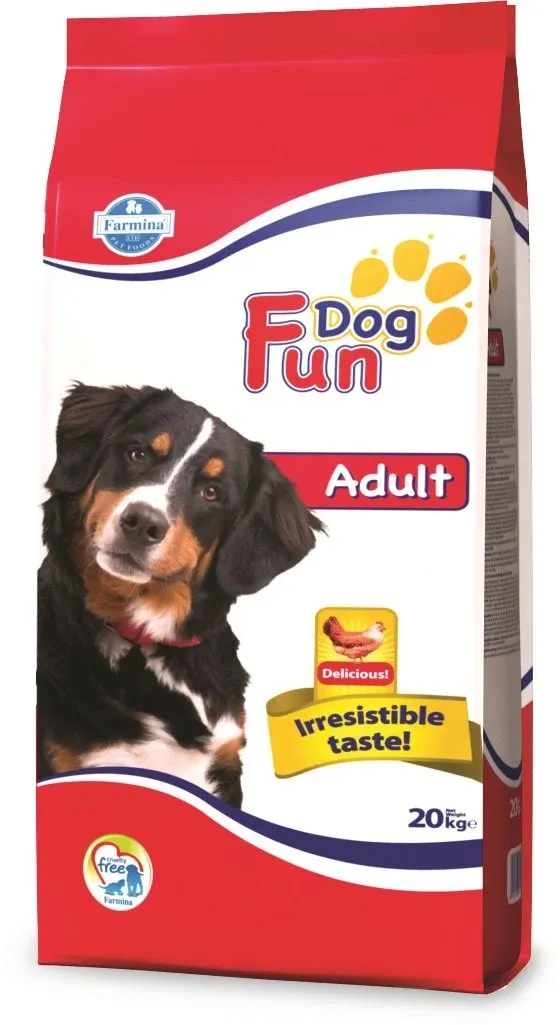 Farmina Fun Dog Adult 20kg – Crocchette Complete per Cani Adulti con Pollo