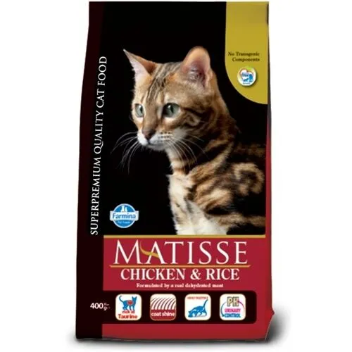 Matisse Adult con Pollo e Riso 10Kg – Crocchette Complete per Gatti Adulti