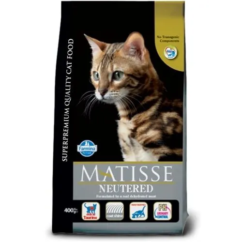 Matisse Neutered con Pollo – Crocchette Complete per Gatti Sterilizzati