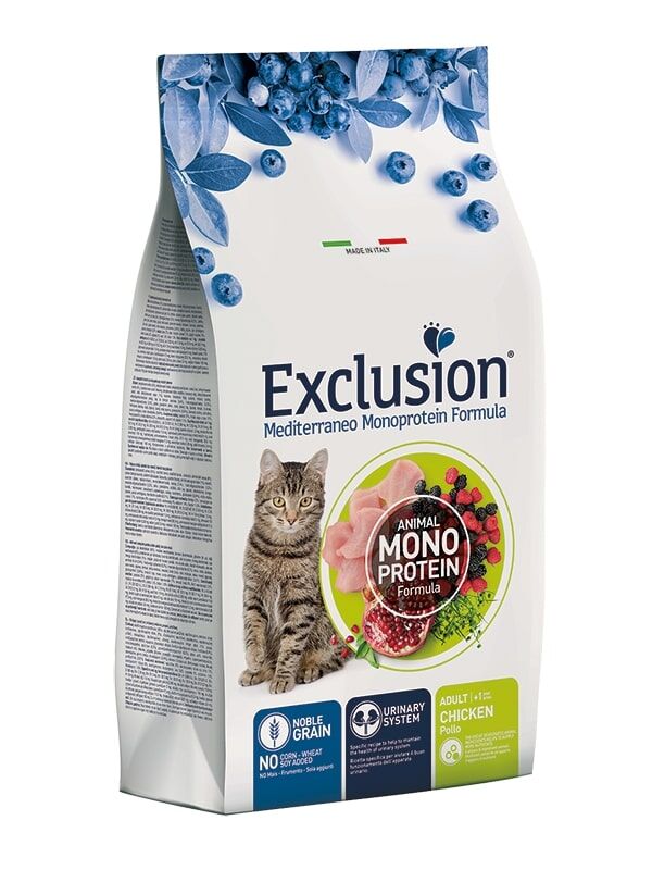 Exclusion Cat Adult Pollo – Alimento Umido Completo Monoproteico per Gatti Adulti 300g