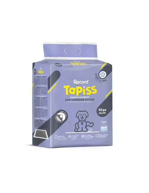 Tapiss Tappetini Igienici Assorbenti per Cani 60x90cm –50 Pezzi